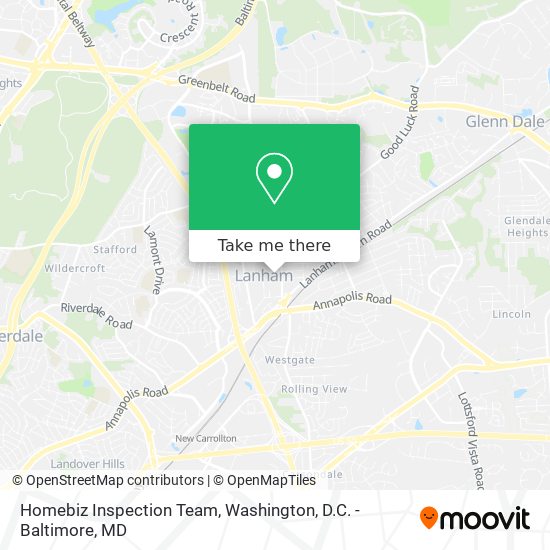 Mapa de Homebiz Inspection Team