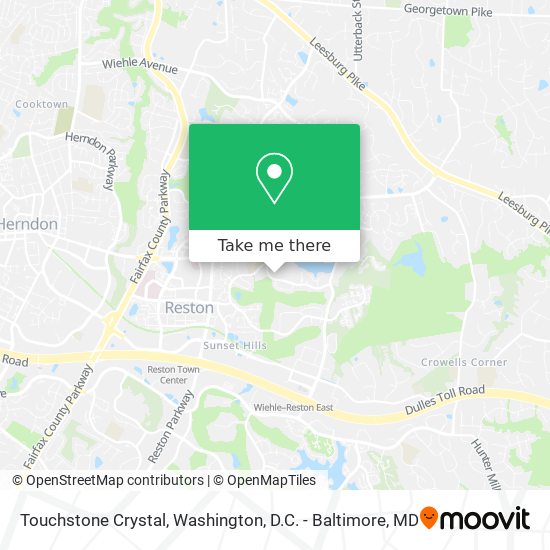 Touchstone Crystal map