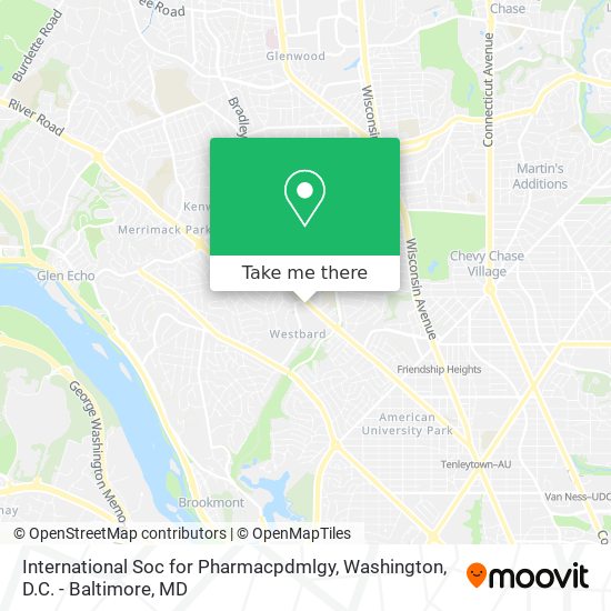 Mapa de International Soc for Pharmacpdmlgy