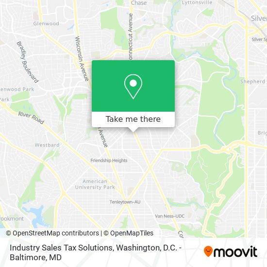 Industry Sales Tax Solutions map