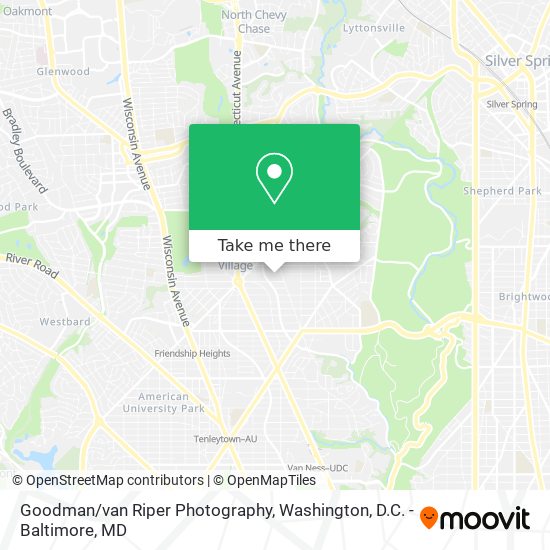 Goodman/van Riper Photography map