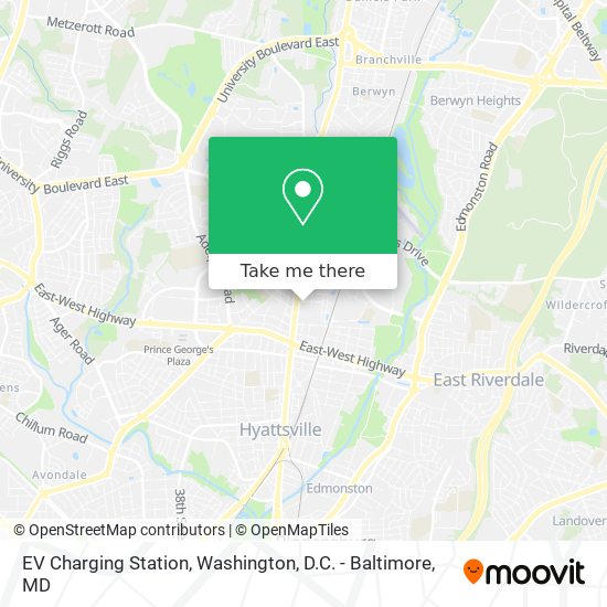 Mapa de EV Charging Station