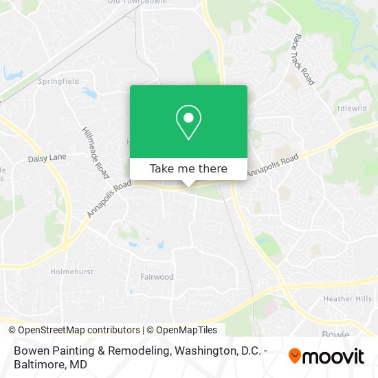 Bowen Painting & Remodeling map