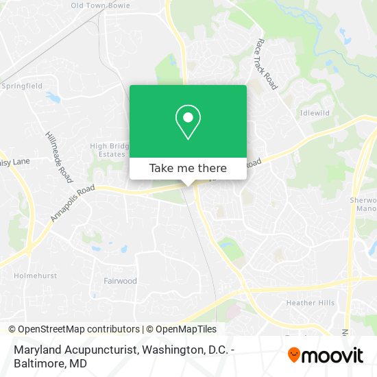 Maryland Acupuncturist map