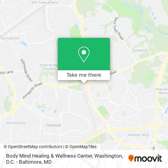 Mapa de Body Mind Healing & Wellness Center