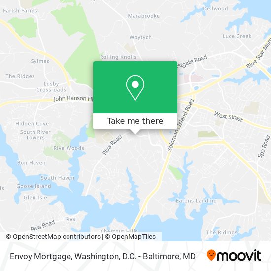 Mapa de Envoy Mortgage