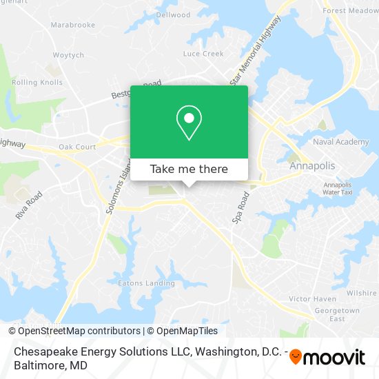 Chesapeake Energy Solutions LLC map