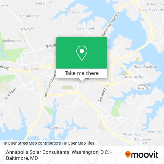 Mapa de Annapolis Solar Consultants