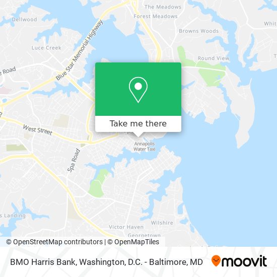 BMO Harris Bank map