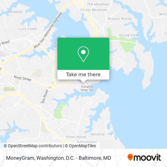 MoneyGram map