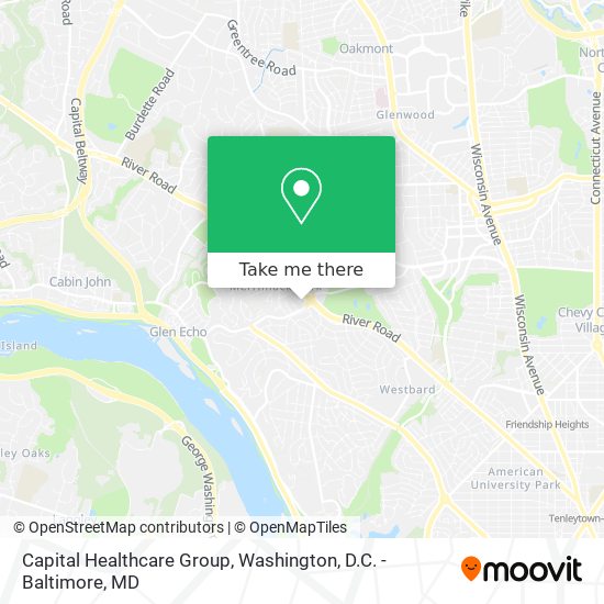 Capital Healthcare Group map