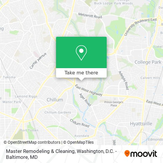 Master Remodeling & Cleaning map