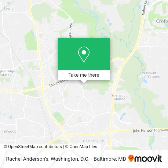 Mapa de Rachel Anderson's
