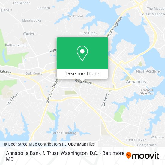 Annapolis Bank & Trust map