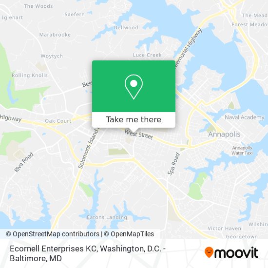 Ecornell Enterprises KC map