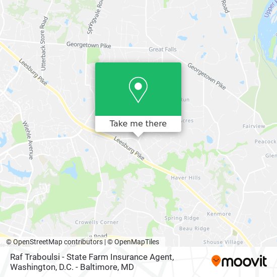 Raf Traboulsi - State Farm Insurance Agent map