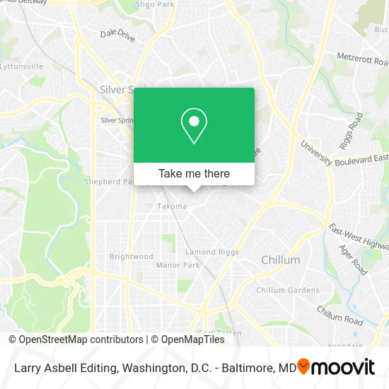 Larry Asbell Editing map