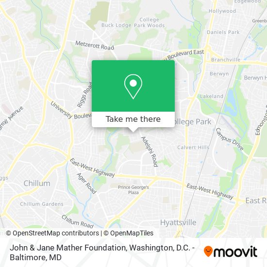 John & Jane Mather Foundation map