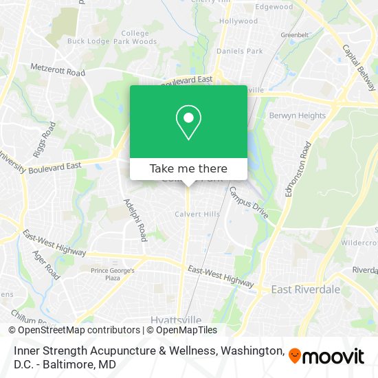 Inner Strength Acupuncture & Wellness map