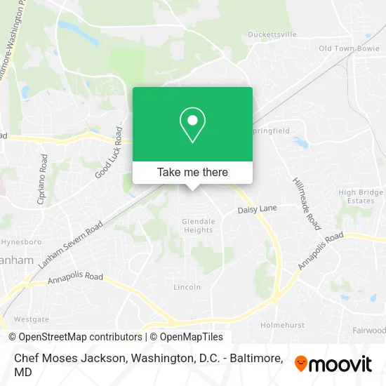 Mapa de Chef Moses Jackson