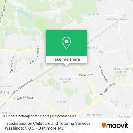 Truedistinction Childcare and Tutoring Services map