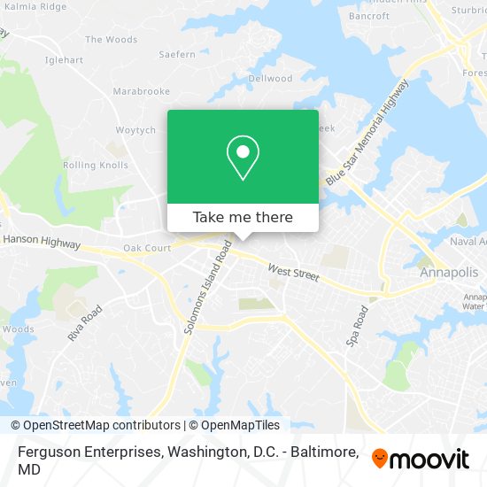 Ferguson Enterprises map