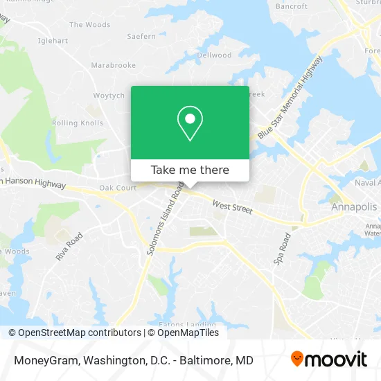 MoneyGram map