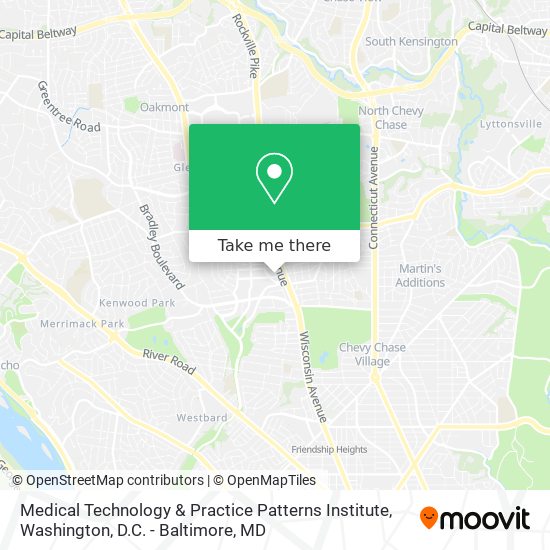 Medical Technology & Practice Patterns Institute map