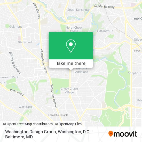 Mapa de Washington Design Group