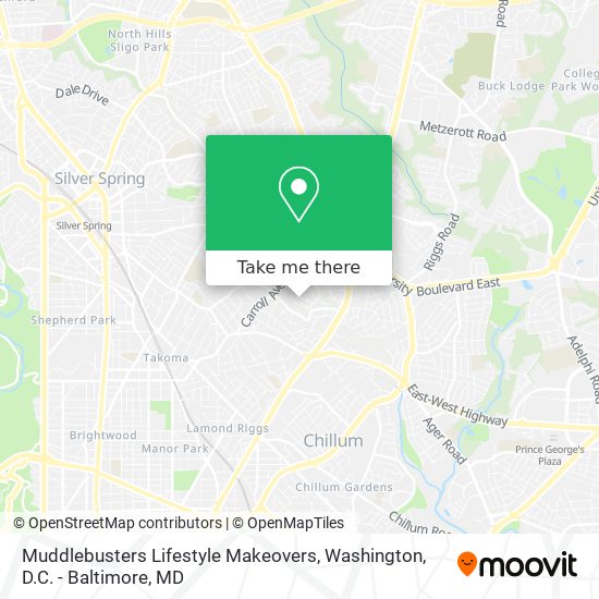 Muddlebusters Lifestyle Makeovers map