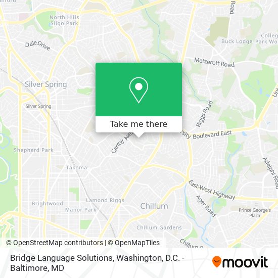 Mapa de Bridge Language Solutions