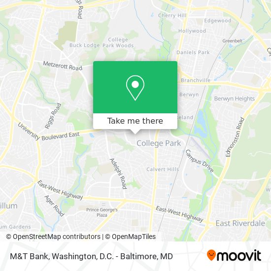 M&T Bank map