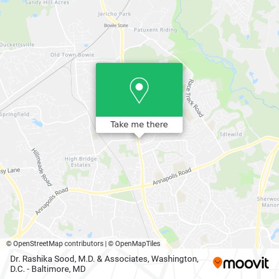 Dr. Rashika Sood, M.D. & Associates map