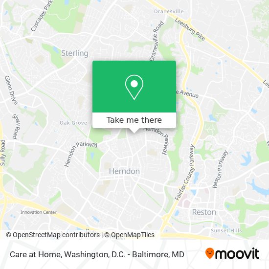 Care at Home map