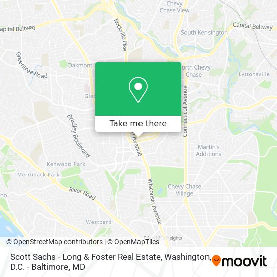 Scott Sachs - Long & Foster Real Estate map