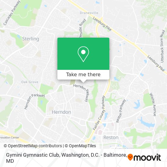 Gymini Gymnastic Club map