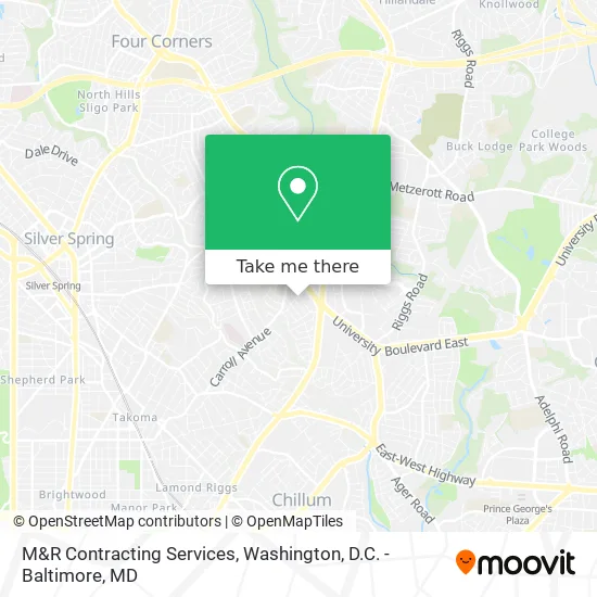 M&R Contracting Services map