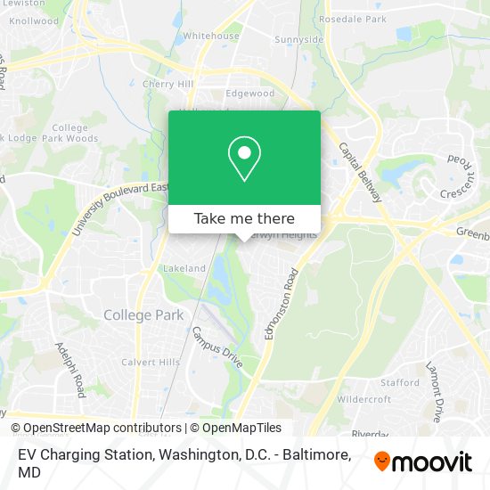 EV Charging Station map