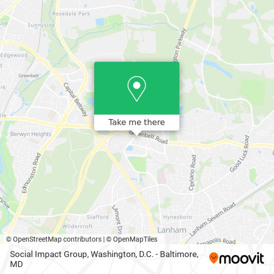 Social Impact Group map