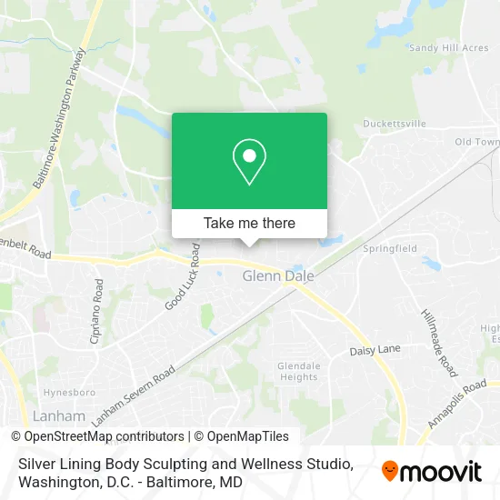 Mapa de Silver Lining Body Sculpting and Wellness Studio