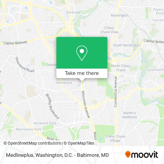 Mapa de Medlineplus