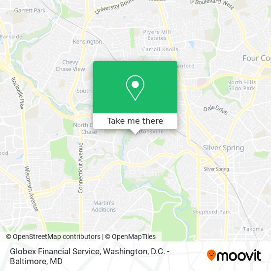 Mapa de Globex Financial Service