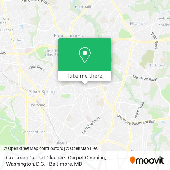 Go Green Carpet Cleaners Carpet Cleaning map
