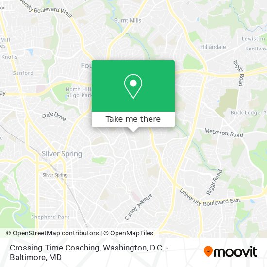 Crossing Time Coaching map