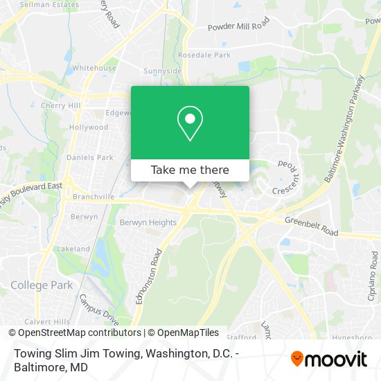 Mapa de Towing Slim Jim Towing