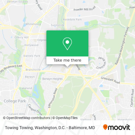 Towing Towing map
