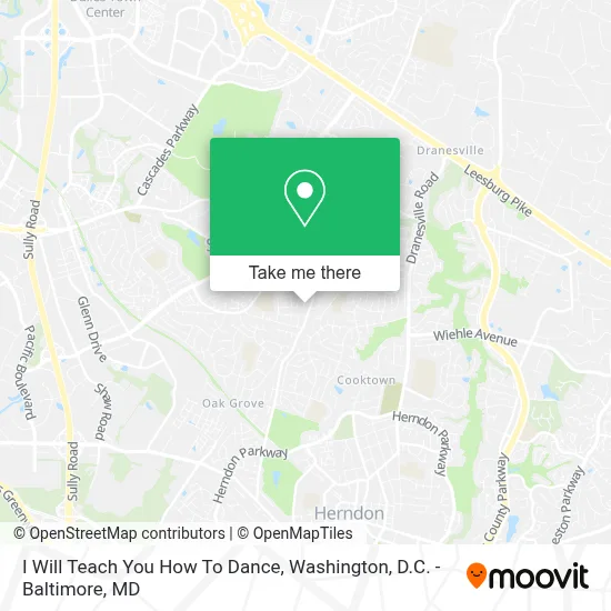 I Will Teach You How To Dance map