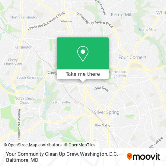 Your Community Clean Up Crew map