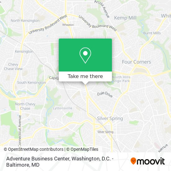 Adventure Business Center map