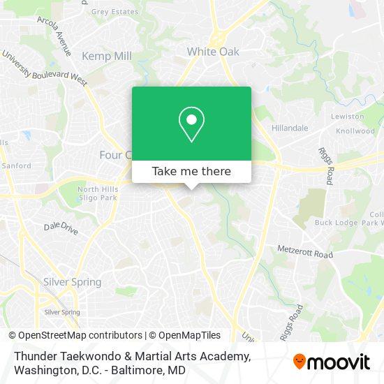 Thunder Taekwondo & Martial Arts Academy map